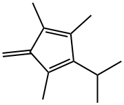 1,3-Cyclopentadiene,1,2,4-trimethyl-5-methylene-3-(1-methylethyl)-(9CI),147090-65-1,结构式