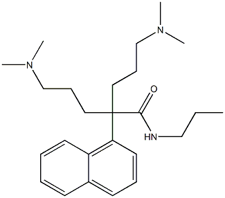 α,α-Bis[3-(dimethylamino)propyl]-N-propyl-1-naphthaleneacetamide|