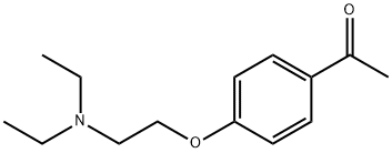 1-{4-[2-(diethylamino)ethoxy]phenyl}ethanone Structure