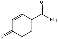 2-Cyclohexene-1-carboxamide,4-oxo-(9CI) Struktur