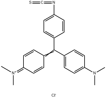 <br />MGITC  [Malachite green isothiocyanate] Struktur