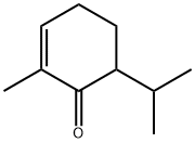 2-Cyclohexen-1-one,2-methyl-6-(1-methylethyl)-(9CI) 结构式