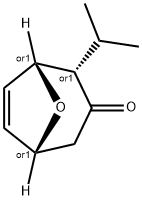 8-Oxabicyclo[3.2.1]oct-6-en-3-one,2-(1-methylethyl)-,(1R,2S,5R)-rel-(9CI) Structure