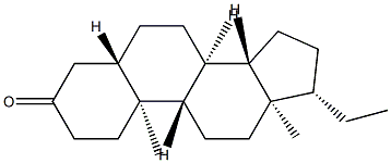 5α-Pregnan-3-one Structure