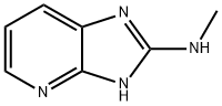 1H-Imidazo[4,5-b]pyridin-2-amine,N-methyl-(9CI) Struktur