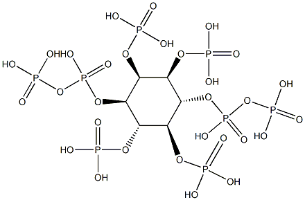 bis(1,4)-diphosphoinositol tetrakisphosphate 结构式