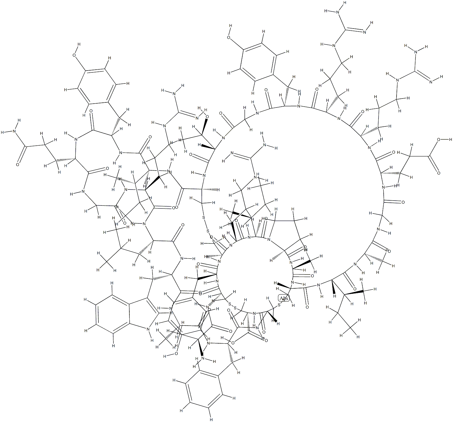 Defensin HNP-1 (human),148093-65-6,结构式