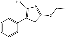 3H-Pyrrol-5-ol,2-ethoxy-4-phenyl-(9CI) Struktur