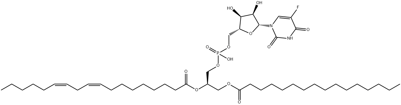 1-palmitoyl-2-linoleoylphosphatidylfluorouridine|