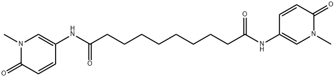 N,N'-bis(2-(2-thiazolinyl))-1,8-octamethylenedicarboxamide 结构式