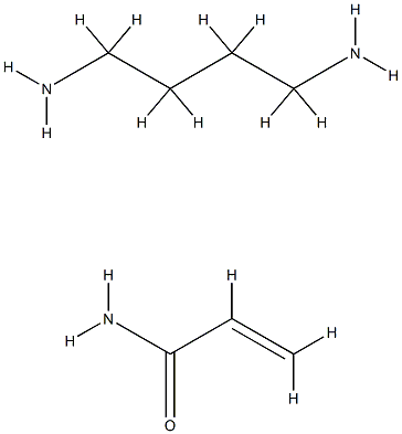 polyacrylamide-butylamine polymer 化学構造式