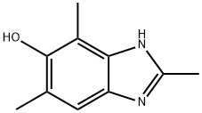 1H-Benzimidazol-5-ol,2,4,6-trimethyl-(9CI) 结构式