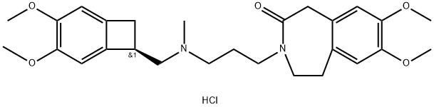 ent-Ivabradine Hydrochloride Struktur