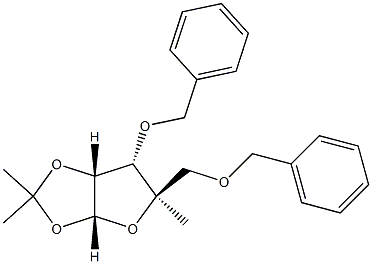 3,5-di-O-benzyl-1,2-isopropylidene-4C-methylribofuranose|