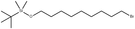 1-Bromo-9-(tert-butyldimethylsilyloxy)nonane Struktur