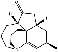 (+)-Fawcettidine 结构式