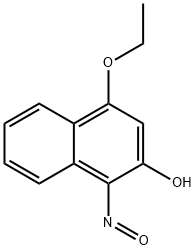 2-Naphthalenol,4-ethoxy-1-nitroso-(9CI) Structure