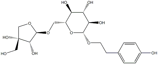 オスマンツシドH 化学構造式