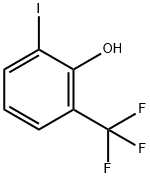 2-碘-6-三氟甲基苯酚,149209-48-3,结构式