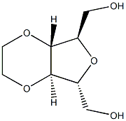 2,5-anhydro-3,4-O-(1,2-ethanediyl)mannitol|