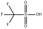 Trifluoromethanesulfonic acid Struktur