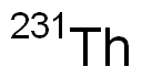 THORIUM-231 Structure