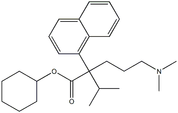 α-[3-(Dimethylamino)propyl]-α-isopropyl-1-naphthaleneacetic acid cyclohexyl ester|