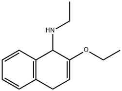 1-Naphthalenamine,2-ethoxy-N-ethyl-1,4-dihydro-(9CI) Structure