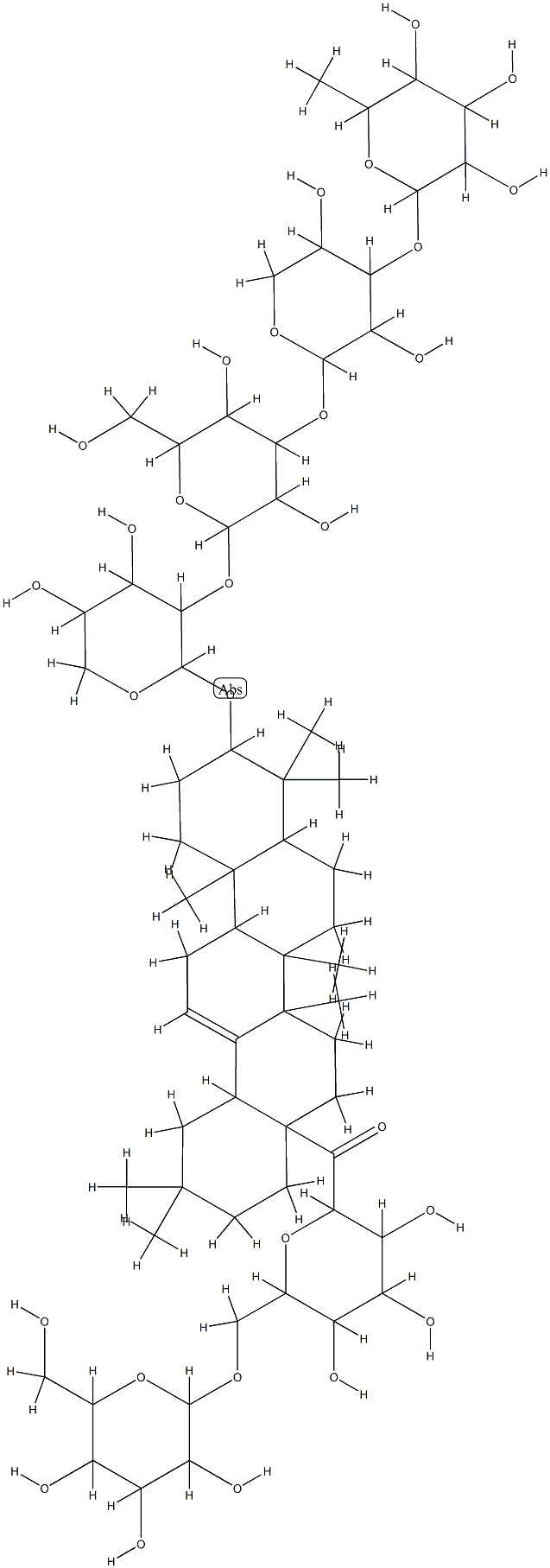 bretschnoside A,149496-96-8,结构式