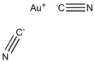 dicyanoaurate Structure