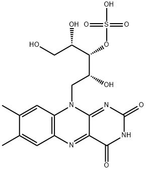 riboflavin 3'-sulfate,149634-99-1,结构式