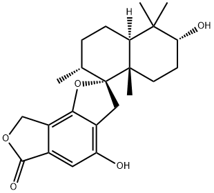 Stachybotrolide 化学構造式