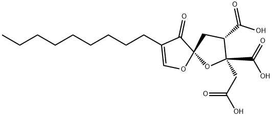 trachyspic acid Struktur