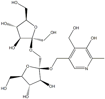 5'-O-(fructofuranosyl-2-1-fructofuranosyl)pyridoxine|