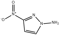 1H-Pyrazol-1-amine,3-nitro-(9CI) Struktur