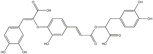 サルビアノール酸I 化学構造式