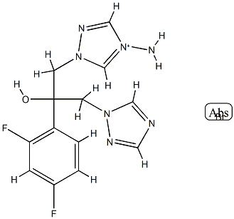 Fluconazole EP Impurity I 化学構造式