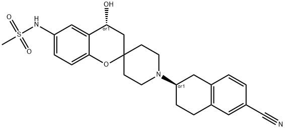 MK-499 化学構造式