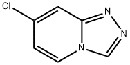 7-氯(1,2,4)三唑并(4,3-A)吡啶 结构式