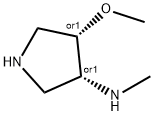 3-Pyrrolidinamine,4-methoxy-N-methyl-,(3R,4S)-rel-(9CI)|