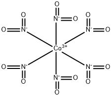 hexanitritocobaltate(III) Struktur