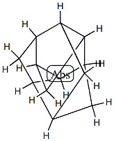 1,3,5-Ethanylylidenecyclopenta[cd]pentalene,decahydro-(9CI) 化学構造式