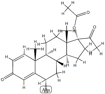 西地孕酮, 151-69-9, 结构式