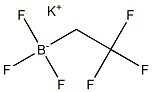 Potassium 2,2,2-trifluoroethane-2-trifluoroborate Structure