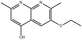 1,8-Naphthyridin-4-ol,6-ethoxy-2,7-dimethyl-(9CI) 结构式
