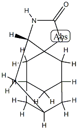 5,9:7,10a-Dimethano-10aH-cyclononoxazol-2(3H)-one,octahydro-,(S)-(9CI) Struktur