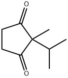 1,3-Cyclopentanedione,2-methyl-2-(1-methylethyl)-(9CI) Struktur