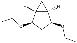 Bicyclo[3.1.0]hexane, 2,4-diethoxy-, (1-alpha-,2-ba-,4-ba-,5-alpha-)- (9CI),151750-30-0,结构式