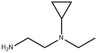 1,2-Ethanediamine,N-cyclopropyl-N-ethyl-(9CI) 化学構造式