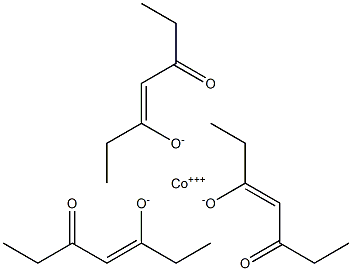 TRIS(HEPTANE-3,5-DIONATO-O,O')COBALT,15188-91-7,结构式